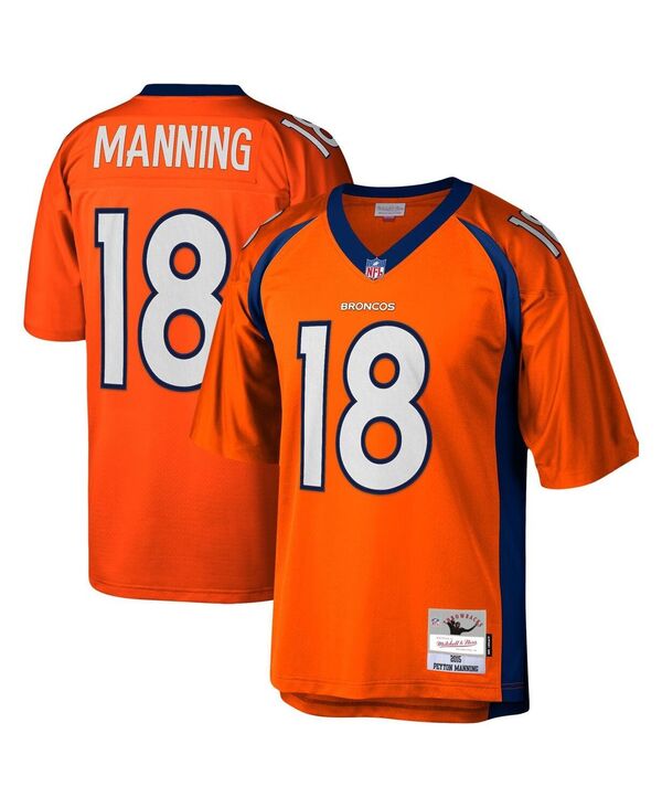 ミッチェル&ネス メンズ トップス シャツ ジャージー Mitchell & Ness Men's Peyton Manning Orange Denver Broncos 2015 Legacy Replica Jersey Orange オレンジ｜ReVida 店
