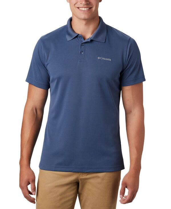 コロンビア メンズ トップス ポロシャツ Columbia Men's Utilizer Polo Shirt Dark Mountain