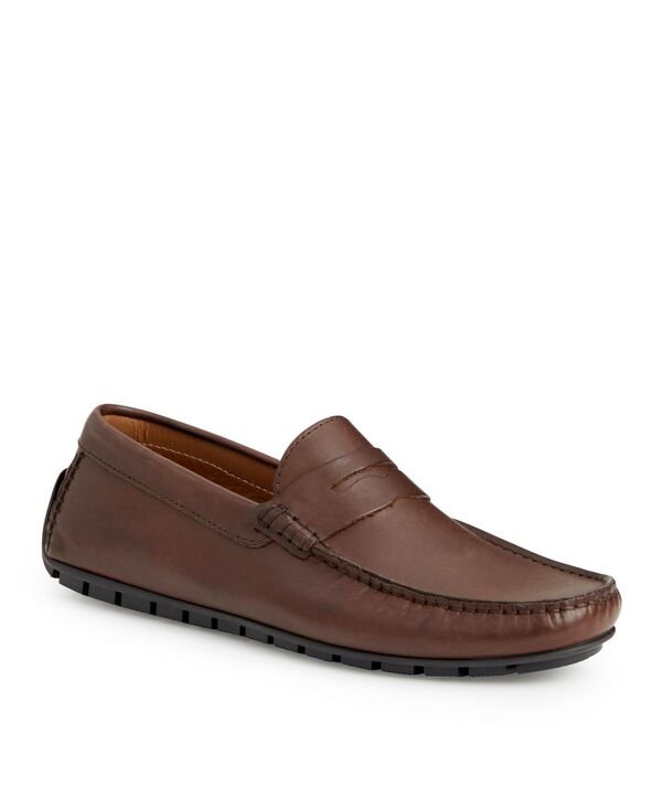 ブルーノマグリ メンズ シューズ スリッポン・ローファー Bruno Magli Men's Xane Slip-On Shoes Brown Leather ブラウン