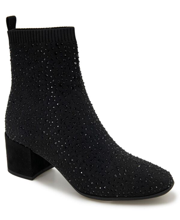 ケネスコール レディース シューズ ブーツ・レインブーツ Kenneth Cole Reaction Women's Rida Stretch Jewel Dress Booties Black ブラック
