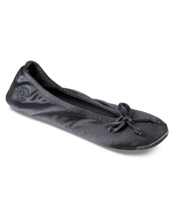 アイソトナー レディース シューズ サンダル サテン Isotoner Signature Women's Satin Ballerina Slippers with Bow Mineral 10,904円