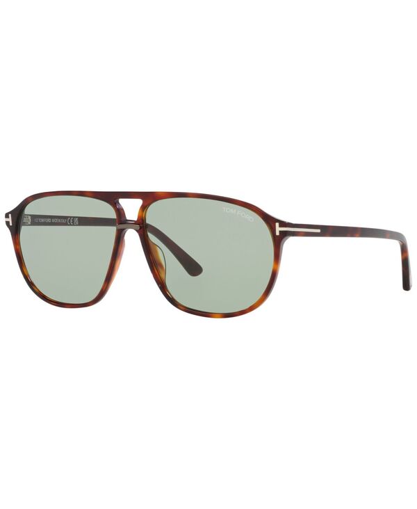 トム・ジェラルド・r・フォード メンズ 佩び物 サングラス・アイウェア Tom Ford Men\u0027s Sunglasses Bruce Tortoise Red 赤いこと