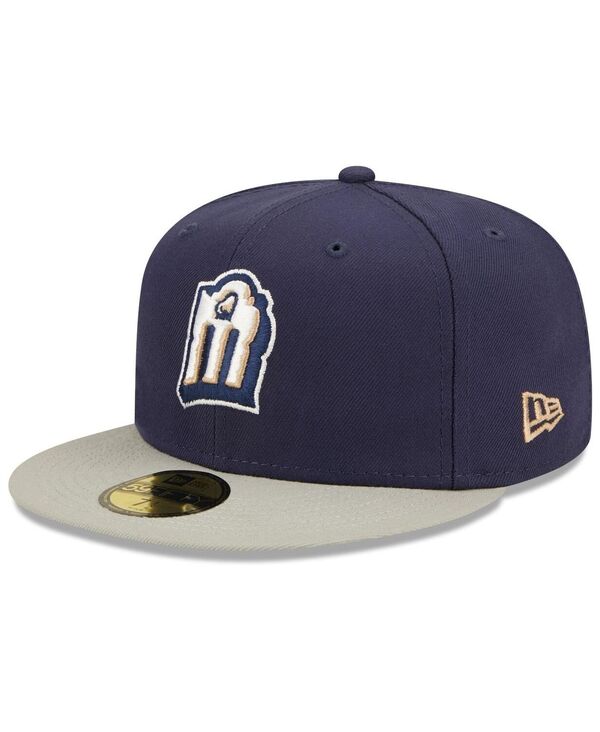ニューエラ メンズ アクセサリー 帽子 New Era Men's Navy San Antonio Missions Authentic Collection 59FIFTY Fitted Hat Navy ネイビー