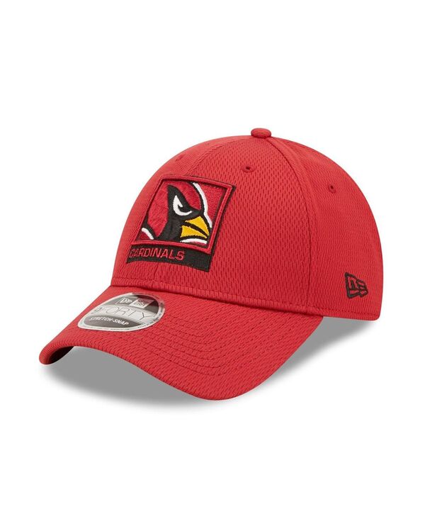 ニューエラ メンズ アクセサリー 帽子 New Era Men's Cardinal Arizona Cardinals Framed AF 9FORTY Snapback Hat Cardinal|ReVida 店