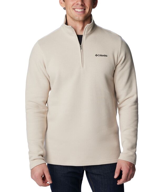 コロンビア メンズ アウター パーカー・スウェット ハーフジップ スウェット シャツ Columbia Men's Great Hart Mountain III Half Zip Sweatshirt Dark Stone Heat ストーン