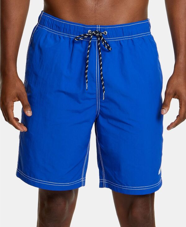 ナウティカ メンズ 水着 ハーフパンツ・ショーツ ナイロン Nautica Men's Quick Dry Nylon 8 Swim Trunks Bright Cobalt コバルト