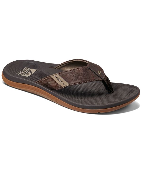 リーフ メンズ シューズ サンダル REEF Men's Santa Ana Padded & Waterproof Flip-Flop Sandal Brown ブラウン