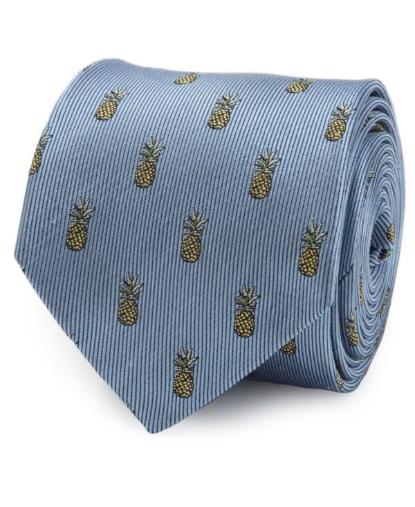 カフリンクス メンズ アクセサリー ネクタイ Cufflinks Inc. Men's Pineapple Tie Blue ブルー