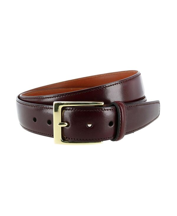 トラファルガー メンズ 付属品 胴締め なめし革 TRAFALGAR Men\u0027s Classic 30粍 Cortina Leather Belt Mahogany