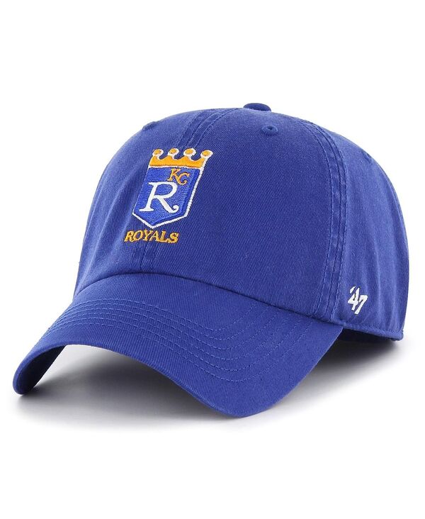 47 ブランド メンズ アクセサリー 帽子 '47 Brand Men's Royal Kansas City Royals Cooperstown Collection Franchise Fitted Hat Royal|ReVida 店