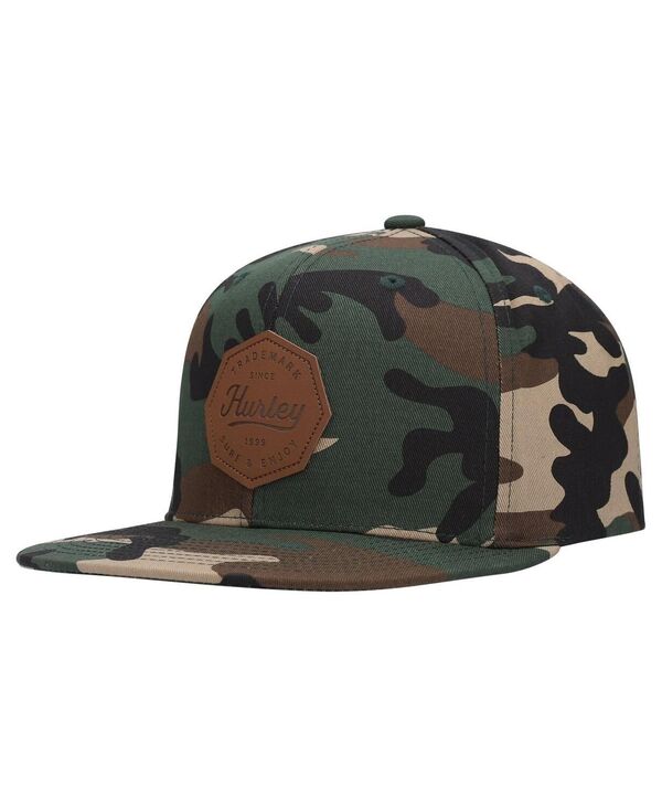 ハーレー メンズ アクセサリー 帽子 Hurley Men's Camo Tahoe Snapback Hat Camo|ReVida 店