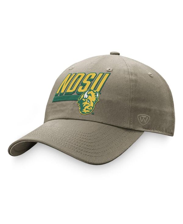 トップオブザワールド メンズ アクセサリー 帽子 Top of the World Men's Khaki NDSU Bison Slice Adjustable Hat Khaki カーキ 8,345円