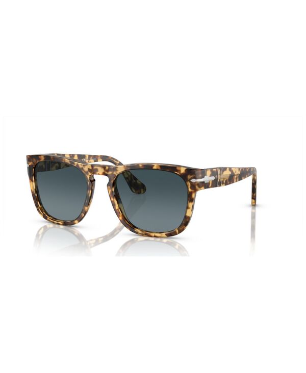 ペルソル メンズ 佩び物 サングラス・アイウェア Persol Unisex Elio Polarized Sunglasses Gradient PO3333S Beige Tortoise ベージュ