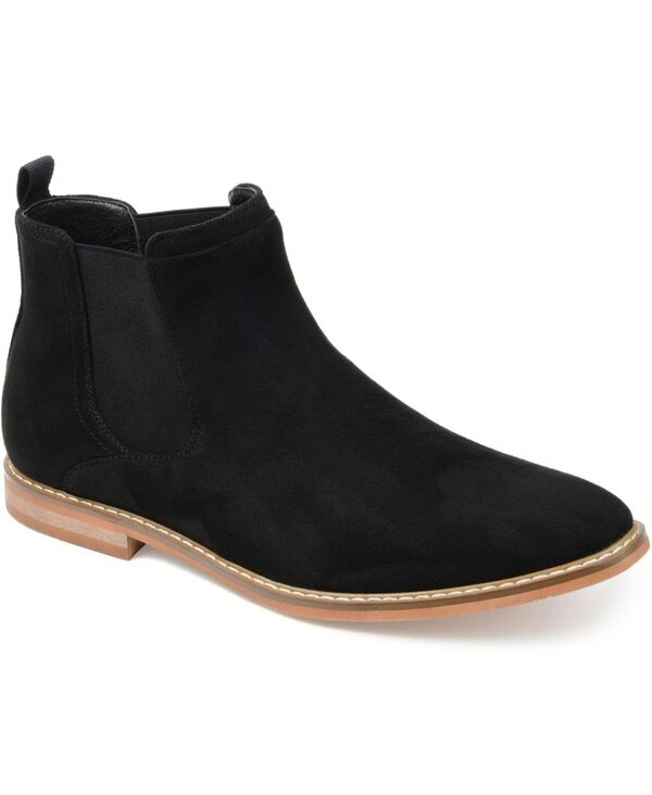 バンス メンズ シューズ ブーツ・レインブーツ チェルシーブーツ チェルシー ブーツ Vance Co. Marshall Men's Chelsea Boot Black ブラック|ReVida 店