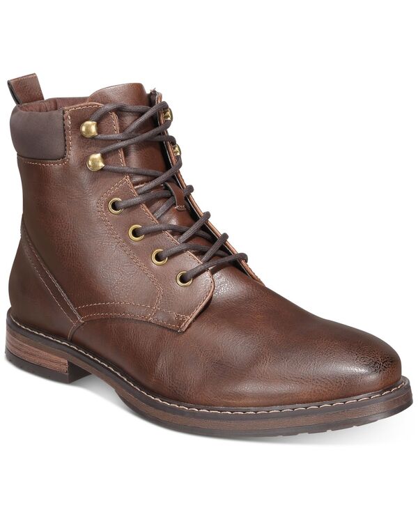 クラブルーム メンズ シューズ ブーツ・レインブーツ レース Club Room Men's Westin Lace-Up Boots Tan タン