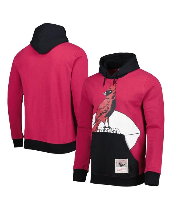 ミッチェル\u0026ネス メンズ アウター パーカー・スウェット パーカー Mitchell \u0026 Ness Men\u0027s Cardinal Arizona Cardinals Big Face 5.0 Pullover Hoodie Cardinal