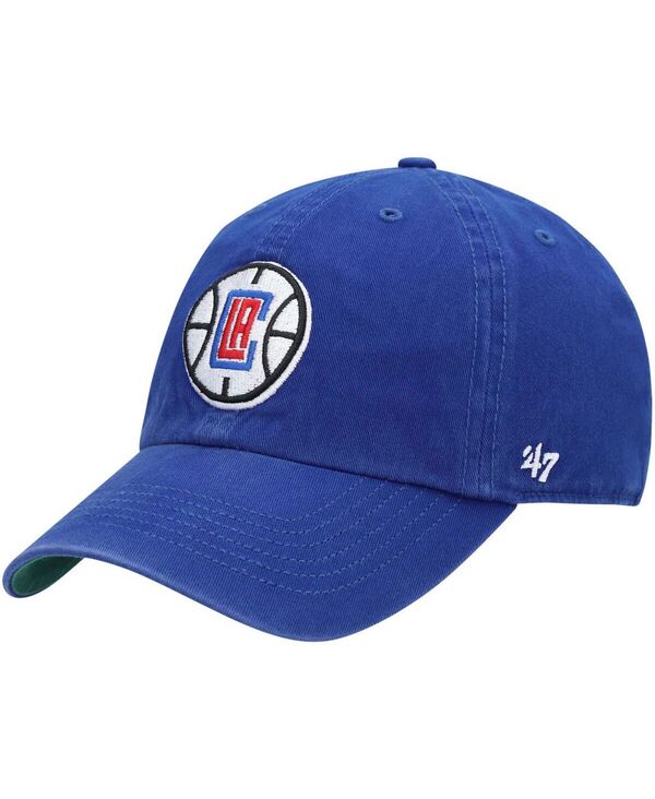 47 ブランド メンズ アクセサリー 帽子 '47 Brand Men's Royal La Clippers Team Franchise Fitted Hat Royal｜ReVida 店