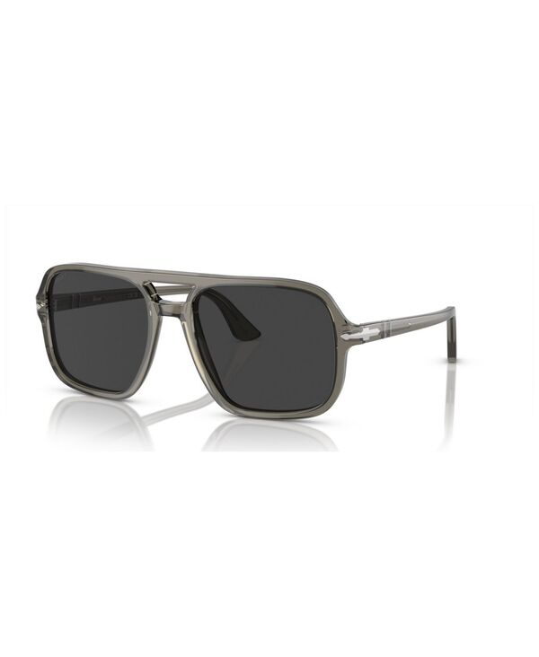 ペルソル メンズ 付属物 サングラス・アイウェア Persol Men\u0027s Polarized Sunglasses PO3328S Smoke 人煙