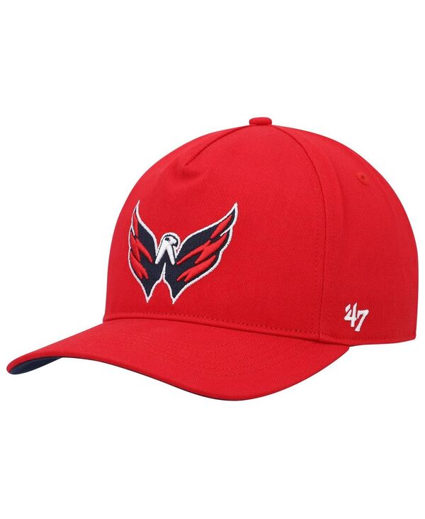 47 ブランド メンズ アクセサリー 帽子 キャップ '47 Brand Men's Red Washington Capitals Primary Hitch Snapback Hat Red レッド 8,125円