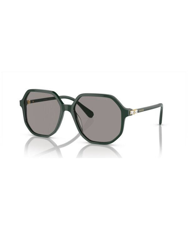 スワロフスキー レディース アクセサリー サングラス・アイウェア Swarovski Women's Sunglasses Photocromic SK6003 Green グリーン