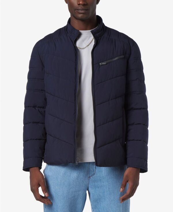 マークニューヨーク メンズ アウター ジャケット・ブルゾン ジャケット Marc New York Men's Winslow Stretch Packable Puffer Jacket Navy ネイビー｜ReVida 店 22,792円