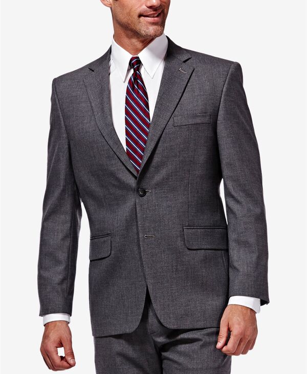ハガー メンズ アウター 上衣・上衣 上衣 Haggar J.M. Men\u0027s Premium Stretch Classic Fit Suit Jacket Dark Grey 薄墨色