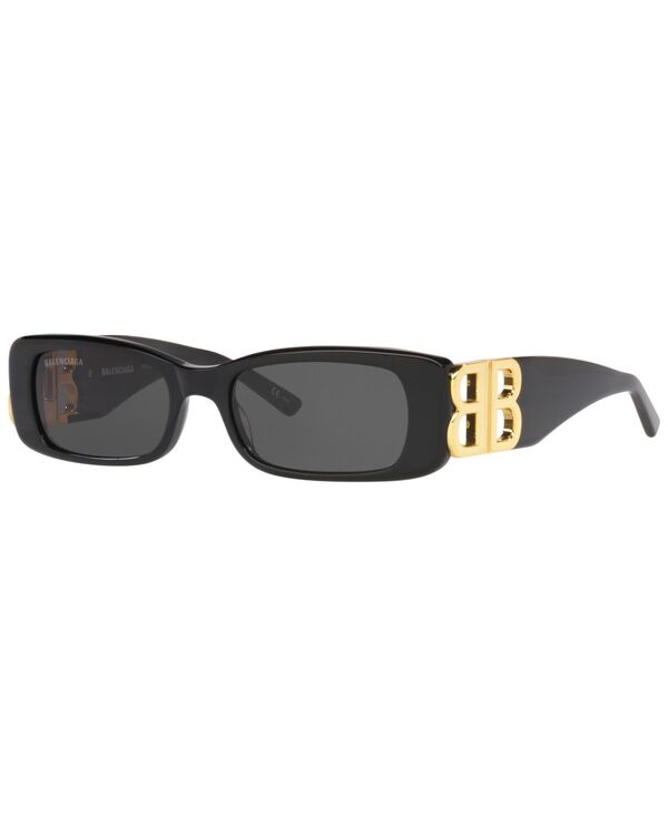 バレンシアガ レディース 付属物 サングラス・アイウェア Balenciaga Women\u0027s Sunglasses BB0096S Black 黒いこと