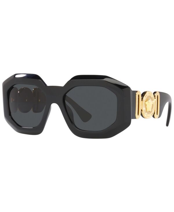 ヴェルサーチ レディース アクセサリー サングラス・アイウェア Versace Women's Sunglasses VE4424U Black ブラック