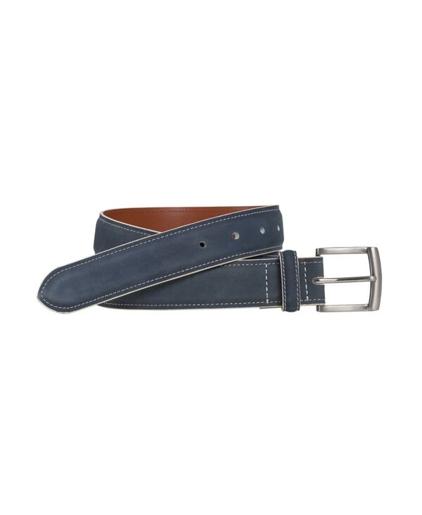 ジョンストンアンドマーフィー メンズ 付属品 胴締め Johnston \u0026 Murphy Men\u0027s Painted Edge Belt Navy 米国海軍