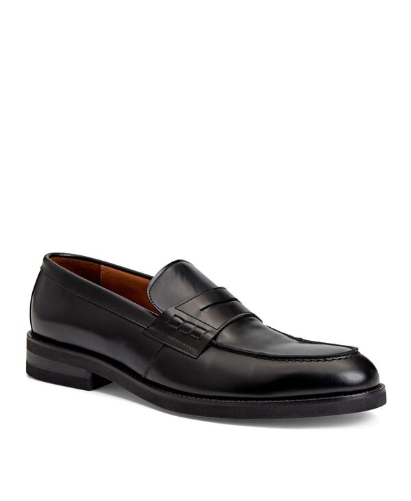 ブルーノマグリ メンズ シューズ スリッポン・ローファー Bruno Magli Men's Carter Slip-On Shoes Black ブラック｜ReVida 店