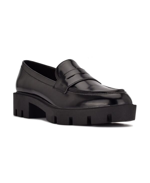 ナインウェスト レディース シューズ パンプス ローファー Nine West Women's Maibel Slip-on Loafers Black ブラック