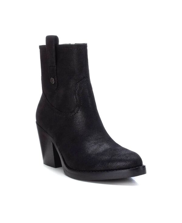 キシタイ レディース シューズ ブーツ・レインブーツ Women Italian Western Booties By XTI Black ブラック