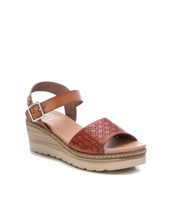 キシタイ レディース シューズ サンダル XTI Women's Wedge Sandals By Medium Medium brown ブラウン 23,532円