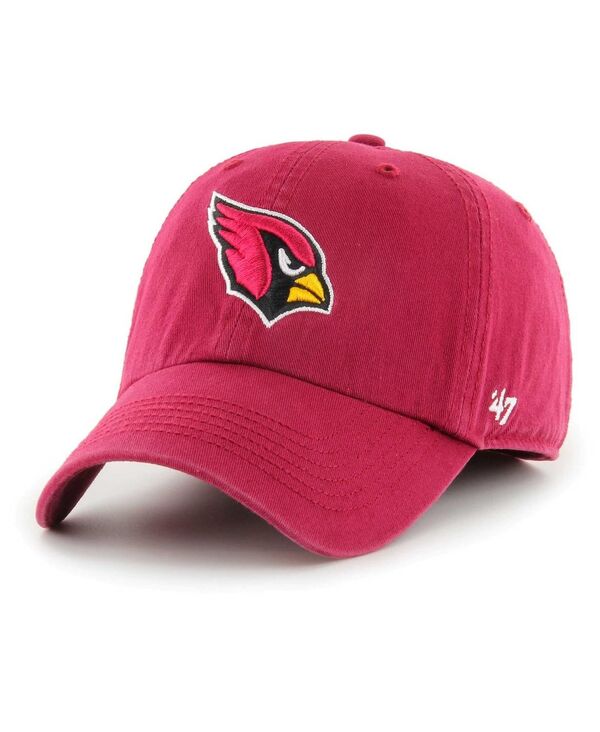 47 ブランド メンズ アクセサリー 帽子 ロゴ '47 Brand Men's Cardinal Arizona Cardinals Franchise Logo Fitted Hat Cardinal|ReVida 店