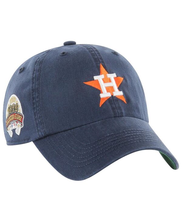 47 ブランド メンズ アクセサリー 帽子 '47 Brand Men's Navy Houston Astros Sure Shot Classic Franchise Fitted Hat Navy ネイビー｜ReVida 店