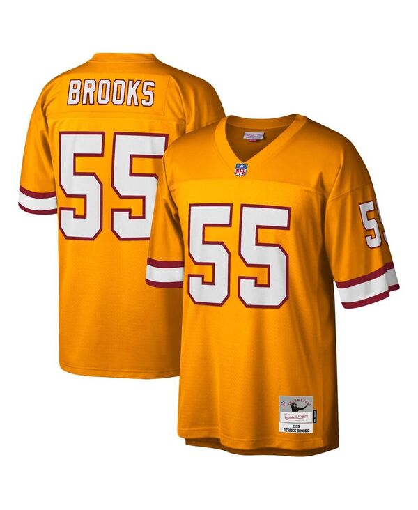 ミッチェル&ネス メンズ トップス シャツ トール ジャージー Mitchell & Ness Men's Derrick Brooks Orange Tampa Bay Buccaneers Big and Tall 1995 Legacy Retired Player Jersey Orange オレンジ