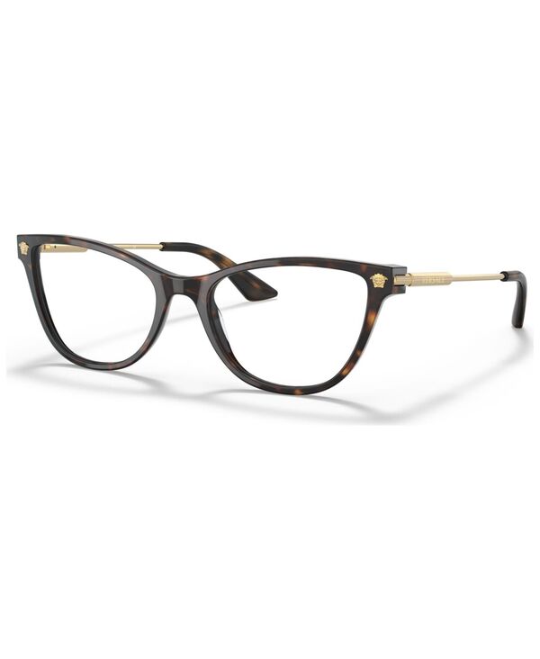 ヴェルサーチ レディース アクセサリー サングラス・アイウェア Versace Women's Eyeglasses VE3309 Havana
