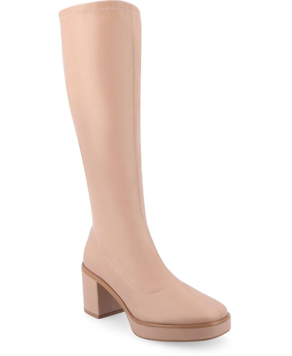 ジュルネ コレクション レディース シューズ ブーツ・レインブーツ プラットフォームブーツ プラットフォーム ブーツ Journee Collection Women's Alondra Wide Width Platform Boots Mauve