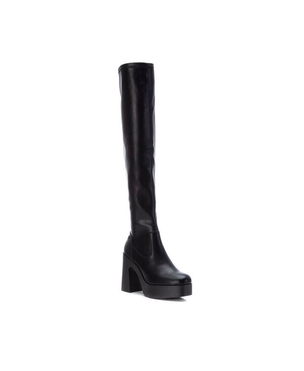 キシタイ レディース シューズ ブーツ・レインブーツ Women's Dress Boots By XTI Black ブラック