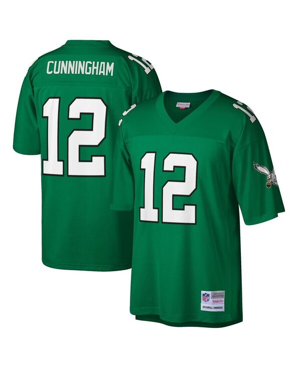 ミッチェル&ネス メンズ トップス シャツ トール ジャージー Mitchell & Ness Men's Randall Cunningham Kelly Green Philadelphia Eagles Big and Tall 1990 Retired Player Replica Jersey Kelly Green グリーン