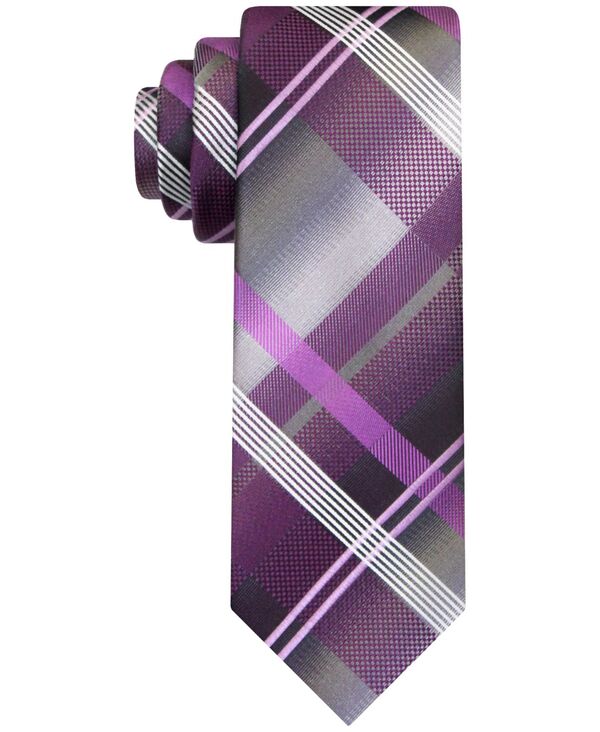 ヴァンハウセン メンズ アクセサリー ネクタイ Van Heusen Men's Classic Large-Grid Tie Rose