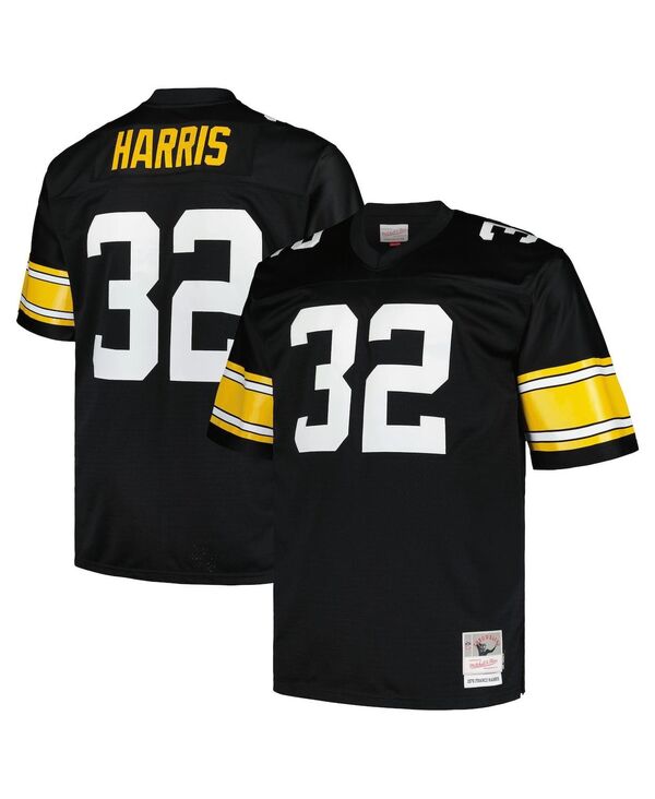 ミッチェル&ネス メンズ トップス シャツ Tシャツ トール ジャージー Mitchell & Ness Men's Franco Harris Black Pittsburgh Steelers Big and Tall 1976 Legacy Retired Player Jersey Black ブラック