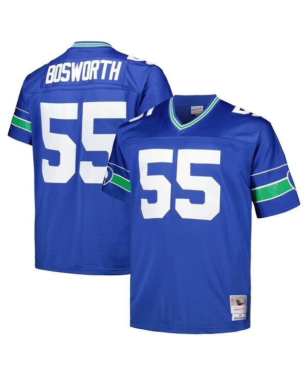ミッチェル&ネス メンズ トップス シャツ トール ジャージー Mitchell & Ness Men's Brian Bosworth Royal Seattle Seahawks Big & Tall 1987 Legacy Retired Player Jersey Royal