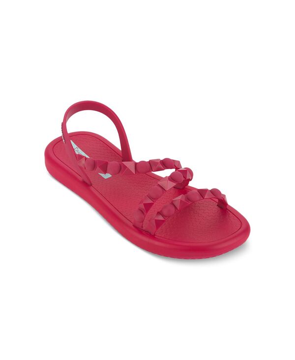 イパネマ レディース シューズ サンダル Ipanema Women's Meu Sol Flatform Strappy Sandals Dark Pink/green ピンク