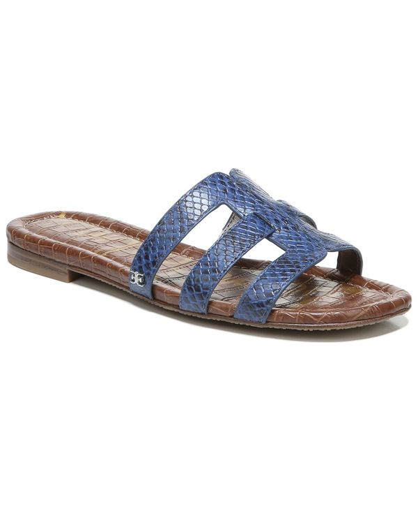 楽天市場 楽天市場 サムエデルマン レディース サンダル シューズ Women S Bettie Logo Slide Sandals Marlin Blue Revida 楽天市場店 再再販 Www Lexusoman Com