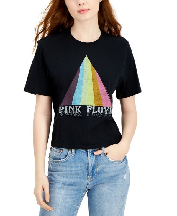 半額品 ジャンクフード レディース シャツ トップス Cotton Pink Floyd Graphic T Shirt Black 最新人気 Acindustriales Cl