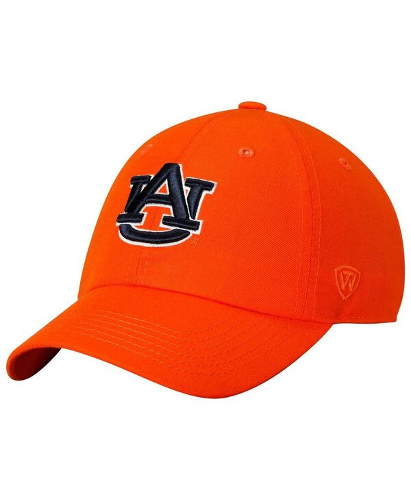 トップオブザワールド メンズ アクセサリー 帽子 ロゴ Top of the World Men's Orange Auburn Tigers Primary Logo Staple Adjustable Hat Orange オレンジ