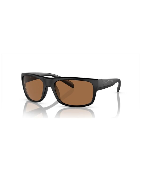 ネイティブアイウェア メンズ アクセサリー サングラス・アイウェア ダウン Native Eyewear Native Men's Ashdown Polarized Sunglasses Polar XD9003 Matte Black ブラック