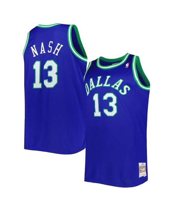 ミッチェル&ネス メンズ トップス シャツ トール ジャージー Mitchell & Ness Men's Steve Nash Blue Dallas Mavericks Big and Tall Hardwood Classics 1998-99 Swingman Jersey Blue ブルー