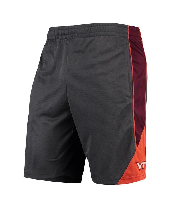 コロシアム メンズ ボトムス ハーフパンツ・ショーツ ショートパンツ Colosseum Men's Charcoal Virginia Tech Hokies Turnover Team Shorts Charcoal チャコール